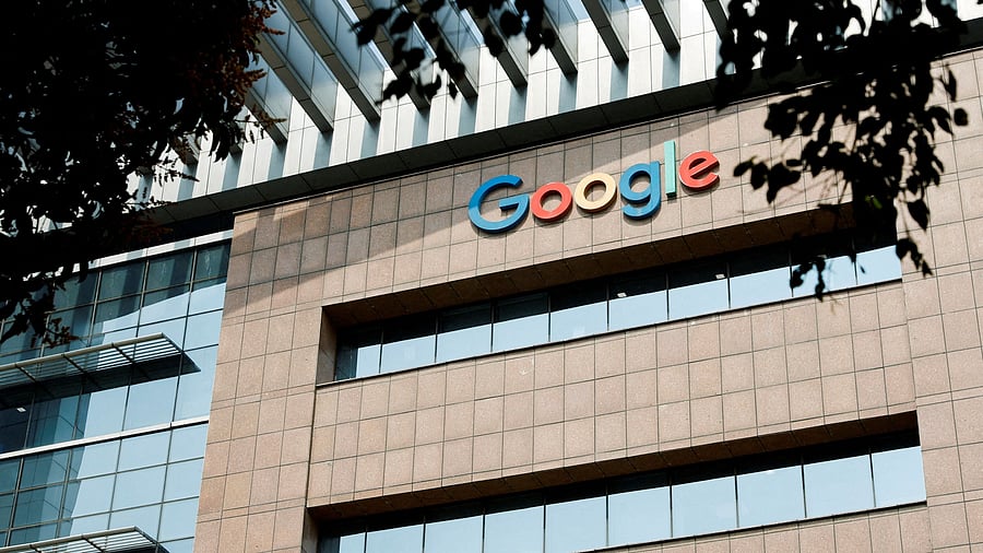 <div class="paragraphs"><p>FILE PHOTO: A logo of Google is seen on its office building in Hyderabad, India. </p></div>