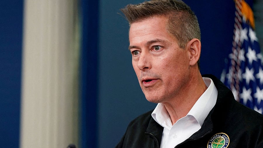 <div class="paragraphs"><p>US Transportation Secretary Sean Duffy.</p></div>