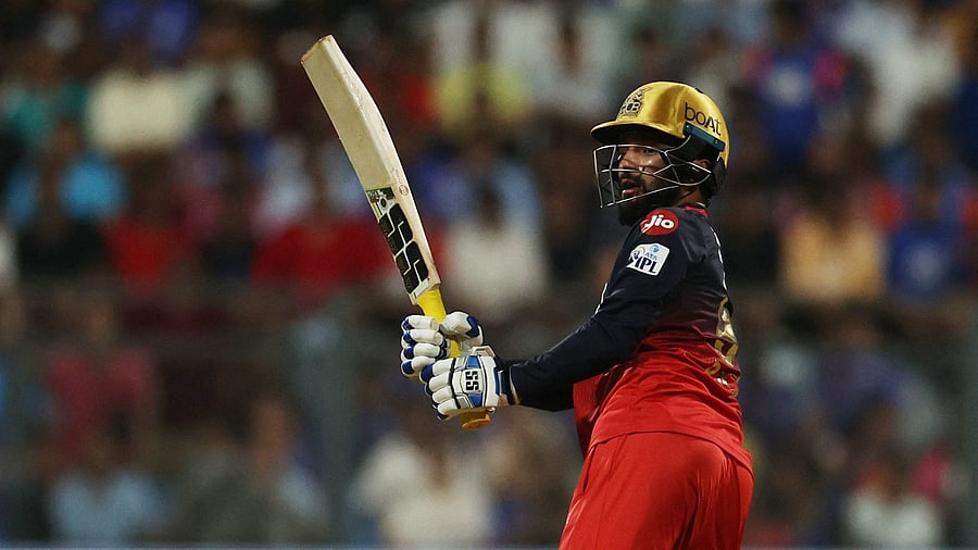 <div class="paragraphs"><p> Royal Challengers Bengaluru's Rajat Patidar in action.</p></div>