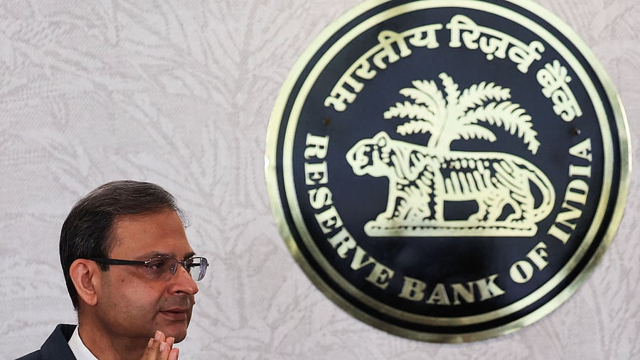 <div class="paragraphs"><p>Reserve Bank of India (RBI) Governor Sanjay Malhotra attends a press conference after a monetary policy review in Mumbai, India, April 9, 2025.</p></div>