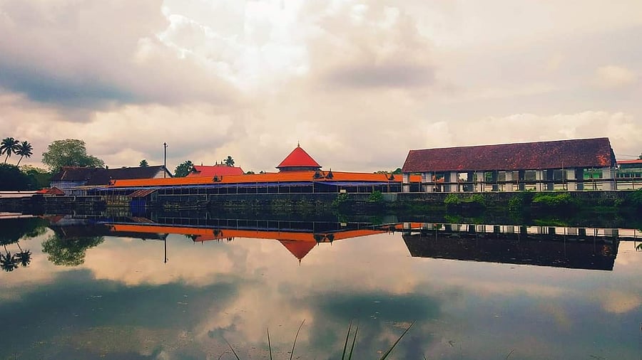 <div class="paragraphs"><p>Representative image of the&nbsp;Sree Koodlamanikyam temple at Ininjalakuda in Kerala.</p></div>