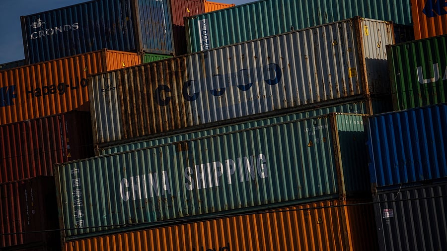 <div class="paragraphs"><p> China Shipping container is seen at the port. Representative image.</p></div>