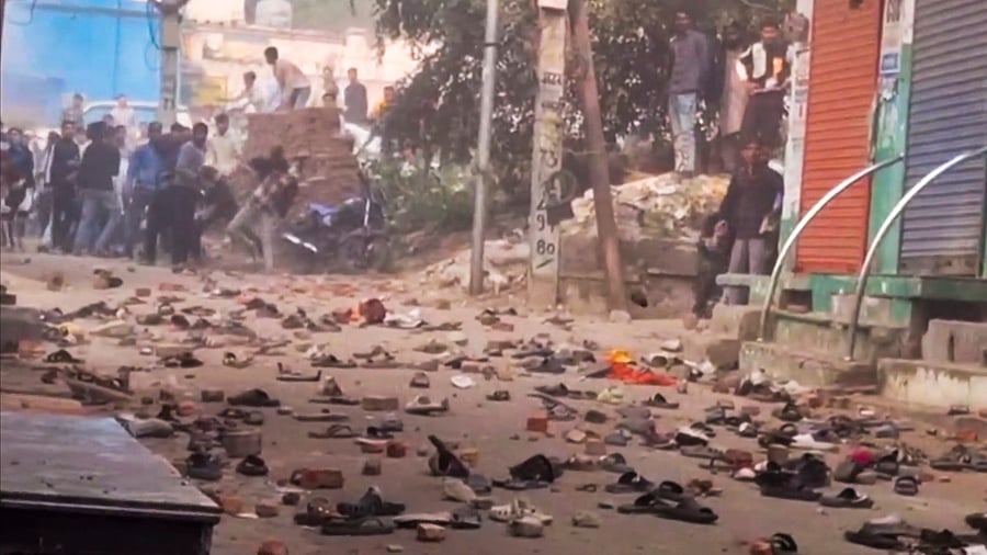 <div class="paragraphs"><p>File photo of violence in UP'S Sambhal.&nbsp;</p></div>