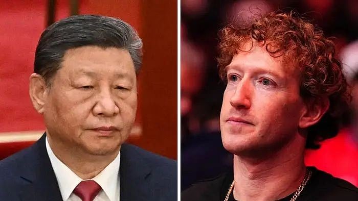 <div class="paragraphs"><p>(L-R) Xi Jinping and Mark Zuckerberg</p></div>