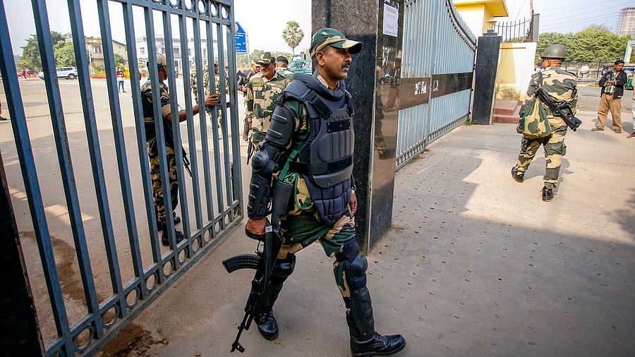 <div class="paragraphs"><p>Image showing security personnel in Tripura. For representational purposes.</p></div>