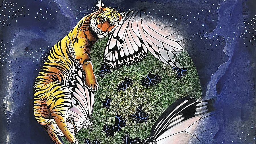 One of Chand's works.