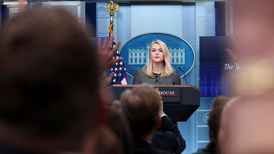 <div class="paragraphs"><p>White House Press Secretary Karoline Leavitt.</p></div>