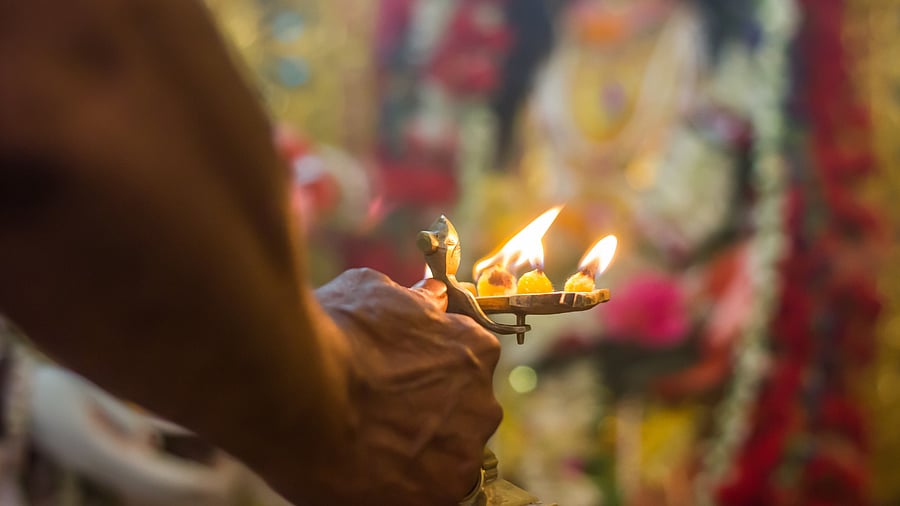 <div class="paragraphs"><p>The devotees were protesting under the banner of an action committee formed to oppose the restrictions in the temple.</p></div>