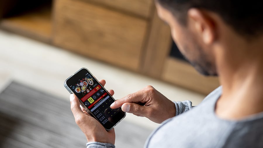 <div class="paragraphs"><p>Representative image of a man betting.&nbsp;</p></div>