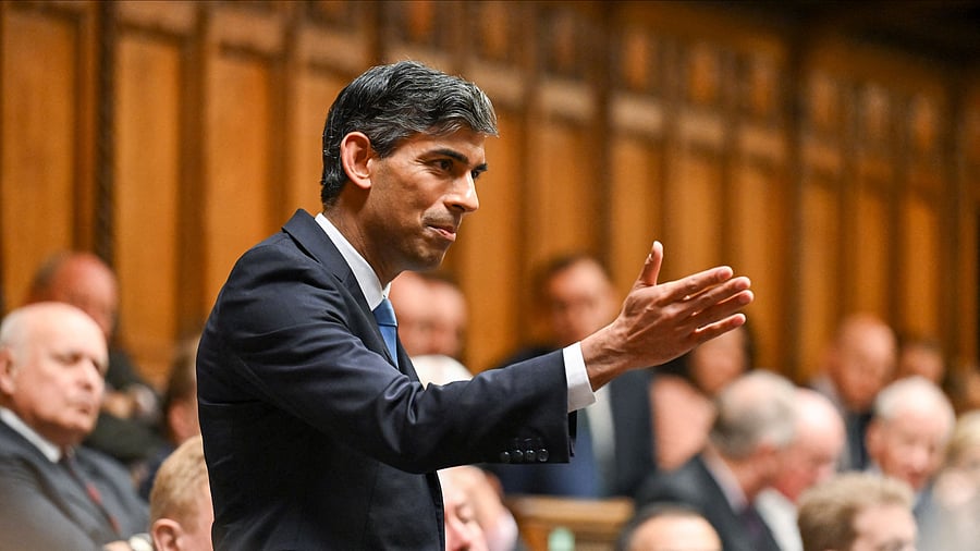 <div class="paragraphs"><p>Former Britain's Prime Minister Rishi Sunak.</p></div>