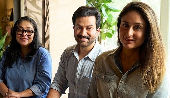 <div class="paragraphs"><p>Kareena Kapoor Khan and Prithviraj Sukumaran and director Meghna Gulzar</p></div>