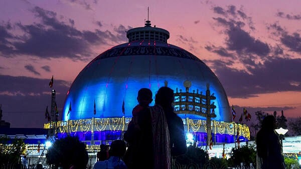 <div class="paragraphs"><p>Illuminated Deekshabhoomi on Ambedkar Jayanti in Nagpur</p></div>