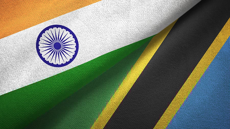 <div class="paragraphs"><p>India, Tanzania flags</p></div>