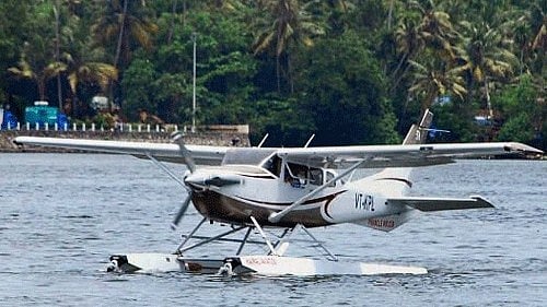 <div class="paragraphs"><p>Commercial seaplane services at  Aamby Valley hill station </p></div>