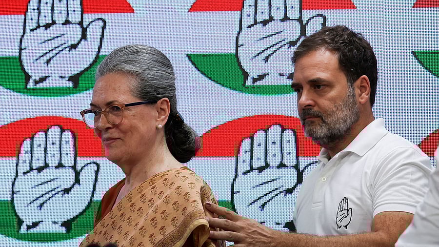 <div class="paragraphs"><p> Rahul Gandhi and Sonia Gandhi. </p></div>