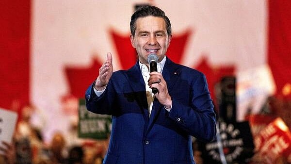 <div class="paragraphs"><p>Conservative Party of Canada leader Poilievre speaks in Brampton</p></div>
