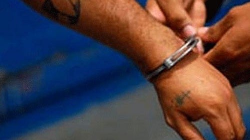 <div class="paragraphs"><p>Representative image of an arrest.&nbsp;</p></div>