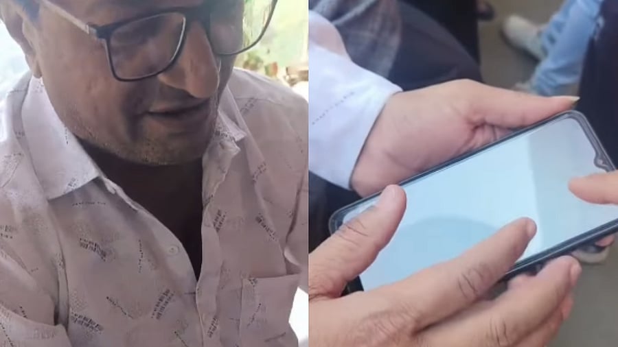 <div class="paragraphs"><p>The girl blasted the man as she opened the gallery on his phone and exposed the pictures.</p></div>