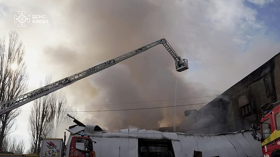 <div class="paragraphs"><p>The Ukrainian embassy in India on Saturday said a Russian missile struck the warehouse of Indian pharmaceutical company Kusum and that Moscow has been "deliberately" targeting Indian businesses in Ukraine.</p></div>