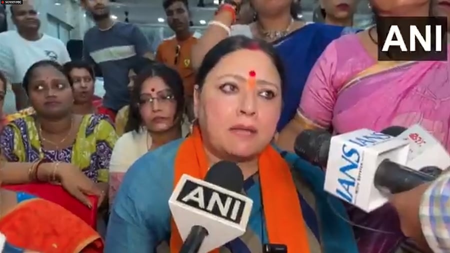 <div class="paragraphs"><p>BJP Agnimitra Paul.</p></div>