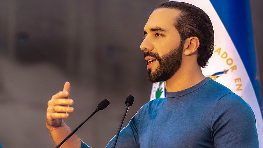 <div class="paragraphs"><p>El Salvador's president Nayib Bukele</p></div>