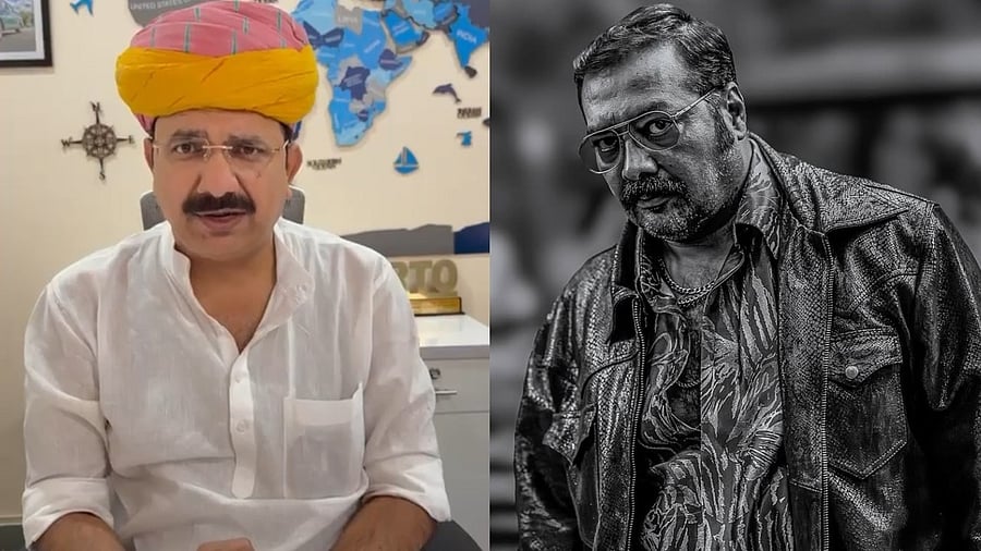 <div class="paragraphs"><p>Suresh Mishra(L) and Anurag Kashyap.</p></div>