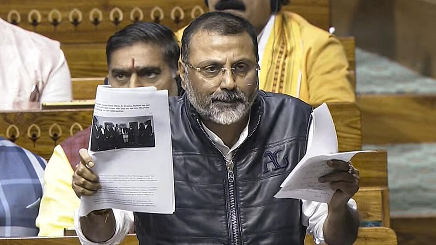 <div class="paragraphs"><p>BJP MP Nishikant Dubey.</p></div>