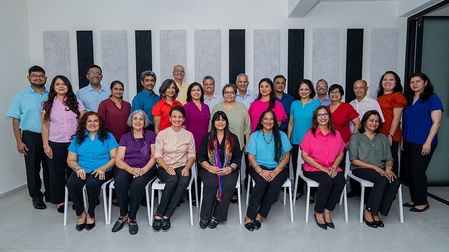 Members of The Cecilian Choir, which was formed in 1982.