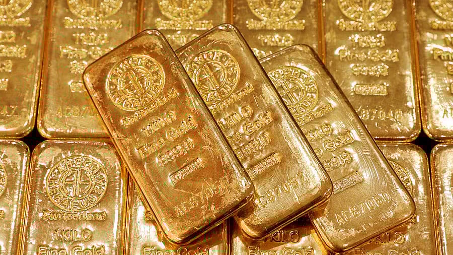 <div class="paragraphs"><p>Gold bullion is seen in this picture.  </p><p></p></div>