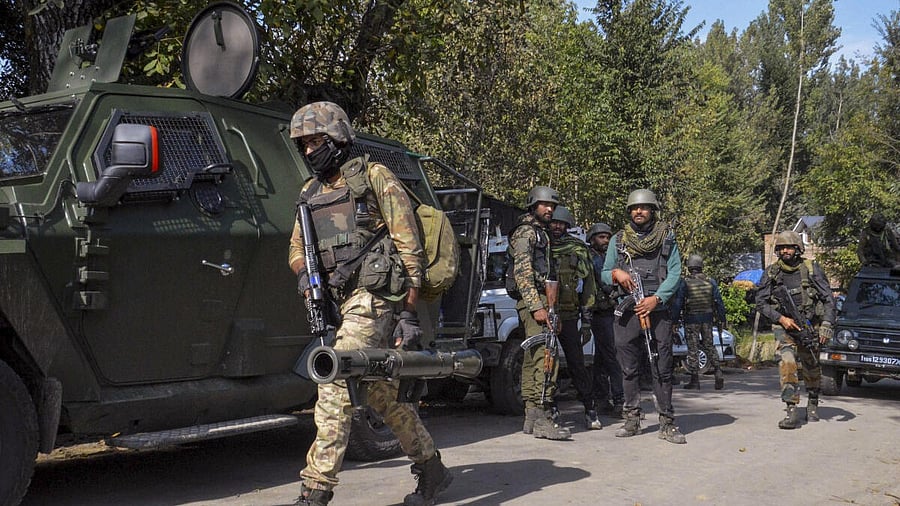 <div class="paragraphs"><p>Representative image of military personnel keeping vigil.&nbsp;</p></div>