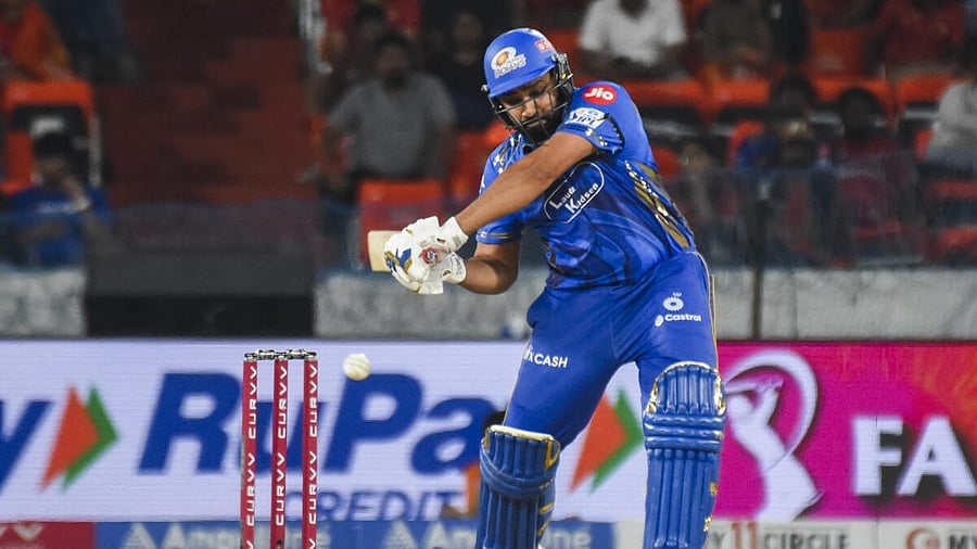 <div class="paragraphs"><p>Rohit Sharma made an aggressive fifty.</p></div>
