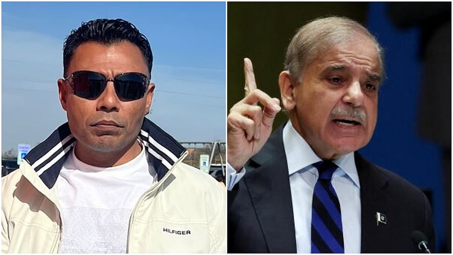 <div class="paragraphs"><p>Former Pakistani spinner Danish Kaneria, Pakistani Prime Minister Shehbaz Sharif.</p></div>