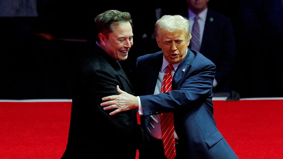<div class="paragraphs"><p>Donald Trump and Elon Musk </p></div>