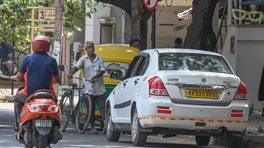 <div class="paragraphs"><p>With few designated zones, people park their vehicles wherever space is available. </p></div>