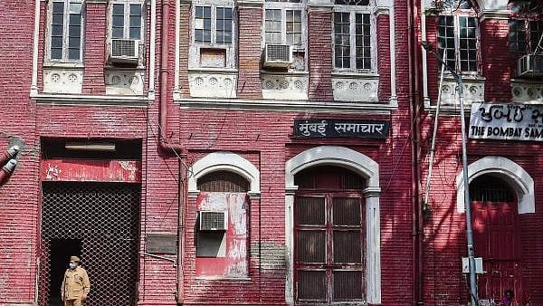<div class="paragraphs"><p>A view of Mumbai Samachar office at Horniman Circle, Fort in Mumbai.</p></div>