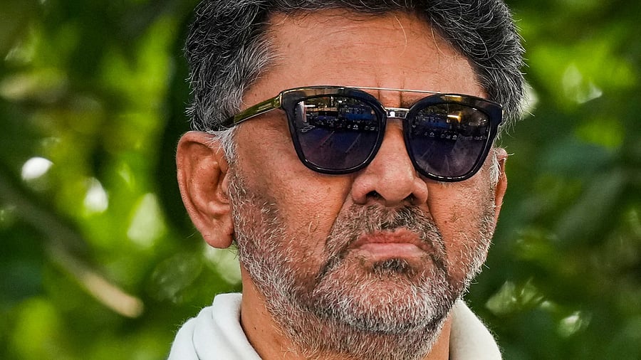 <div class="paragraphs"><p>Deputy Chief Minister DK Shivakumar at the marathon on Sunday. &nbsp;</p></div>