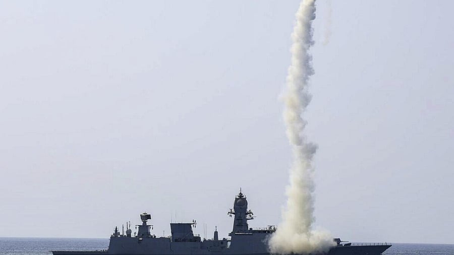 <div class="paragraphs"><p>Indian Navy Ships undertook successful multiple anti-ship firings</p></div>