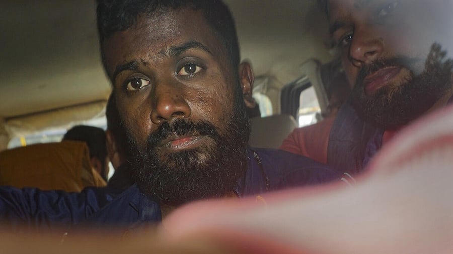 <div class="paragraphs"><p>Parliament security breach case accused Manoranjan D being produced at the Patiala House Court, in New Delhi.</p></div>