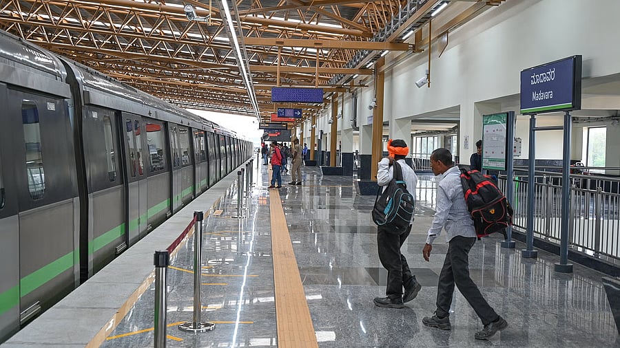 <div class="paragraphs"><p>Namma Metro. </p></div>