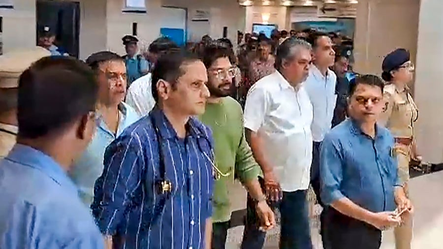 <div class="paragraphs"><p> Telugu actor Allu Arjun during his visit to a private hospital to meet the boy, who is undergoing treatment at a private hospital here after suffering serious injury in a stampede at the premiere of his latest film Pushpa 2, in Hyderabad, Telangana, Tuesday, Jan. 7, 2025. (PTI Photo)   </p></div>