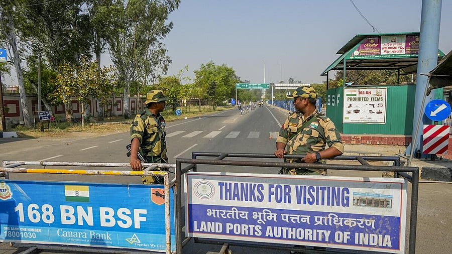 <div class="paragraphs"><p>Security at the Attari-Wagah border checkpost, near Amritsar.</p></div>