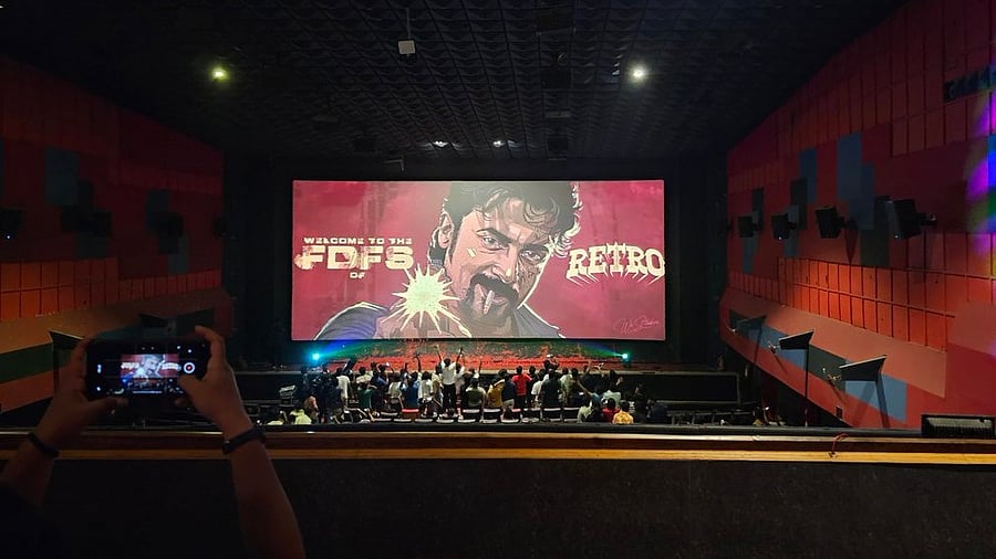 <div class="paragraphs"><p>Fans celebrating Retro FDFS in Tamil Nadu.</p></div>