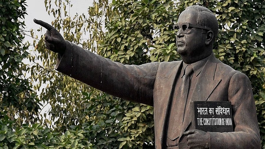 <div class="paragraphs"><p>A statue of B R Ambedkar. (Representative image)</p></div>