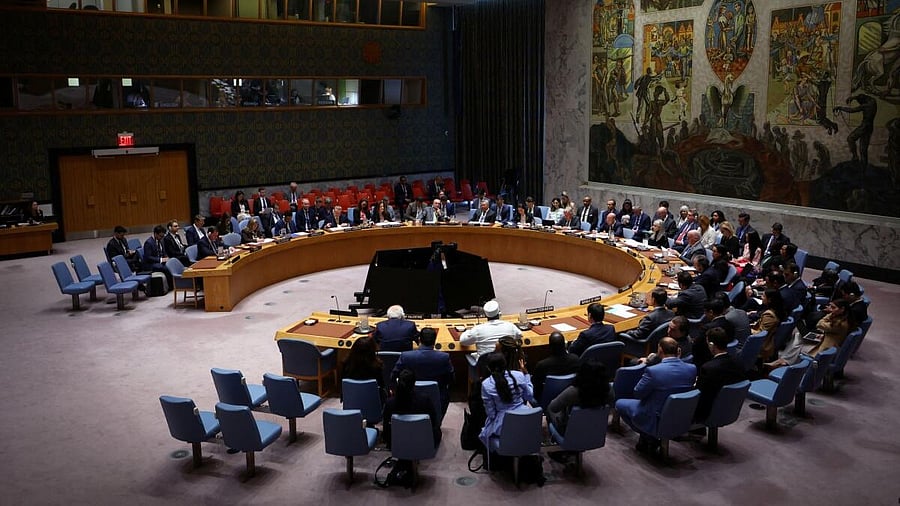 <div class="paragraphs"><p>A United Nations Security Council meeting is under way. Image for representation.</p></div>
