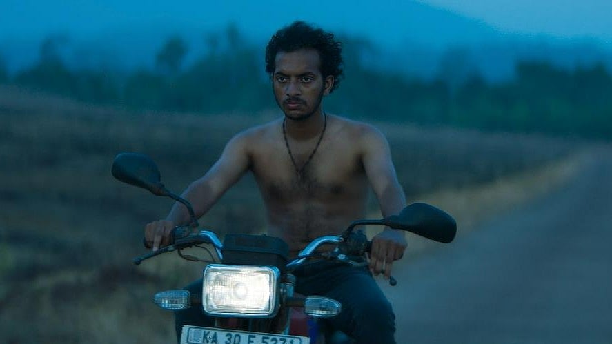 Natesh Hegde plays the lead in 'Kurka'.