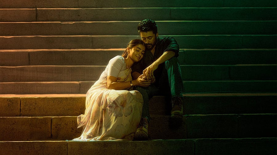 Pooja Hegde and Suriya in 'Retro'.