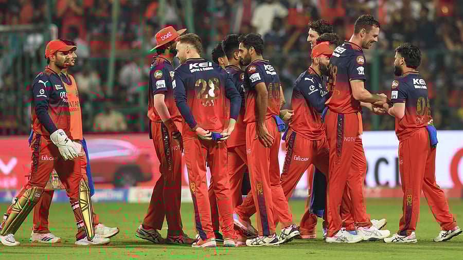 Royal Challengers Bengaluru have been on a roll this season, once again igniting IPL title hopes that has eluded them for 17 years. DH Photo SK Dinesh