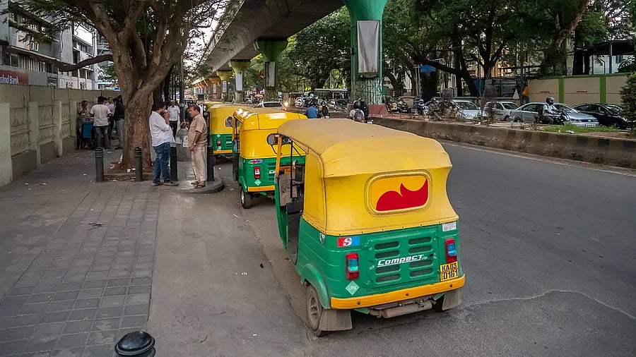 <div class="paragraphs"><p>File image of autos in Bengaluru.</p><p></p></div>