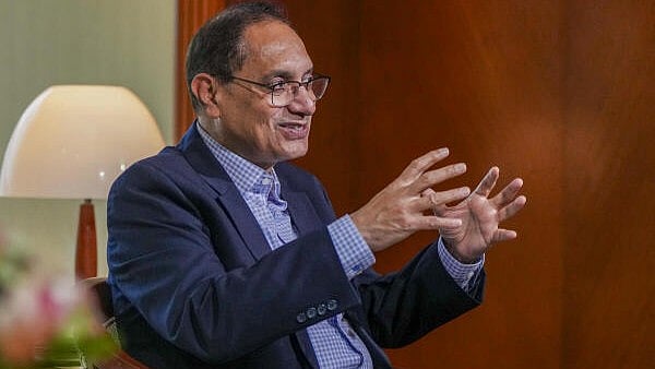 <div class="paragraphs"><p>SEBI Chairman Tuhin Kanta Pandey during a special interview with PTI.</p></div>