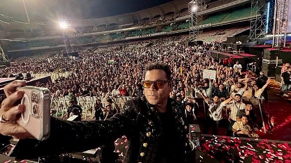 <div class="paragraphs"><p>Music composer AR Rahman set the stage on fire as he kicked off 'The Wonderment Tour'. </p></div>